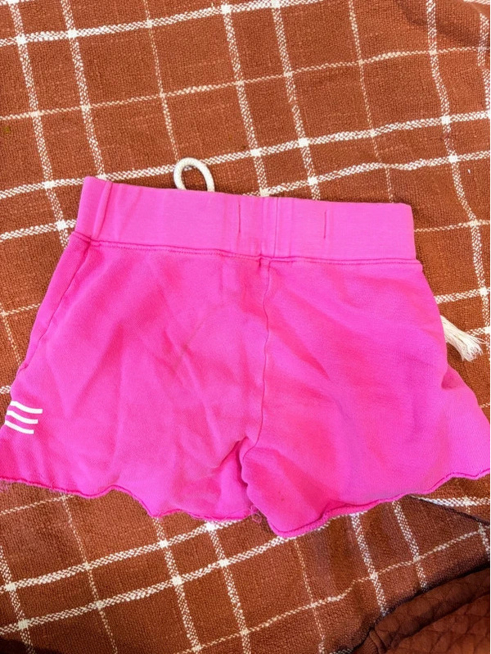 Hot pink shorts girls size 8
